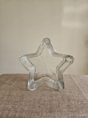 ⭐️ Libbey Star-Shaped Glass Bowl